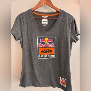 NWOT Red Bull KTM Racing Team Gray Woman’s T-Shirt